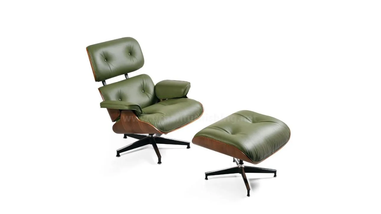 Cadeira Lounge e pufe Theiconicchair