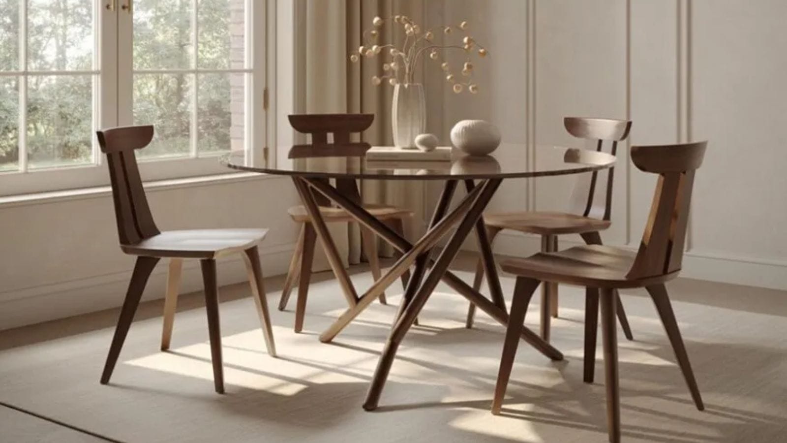 Baton dining table from Copeland