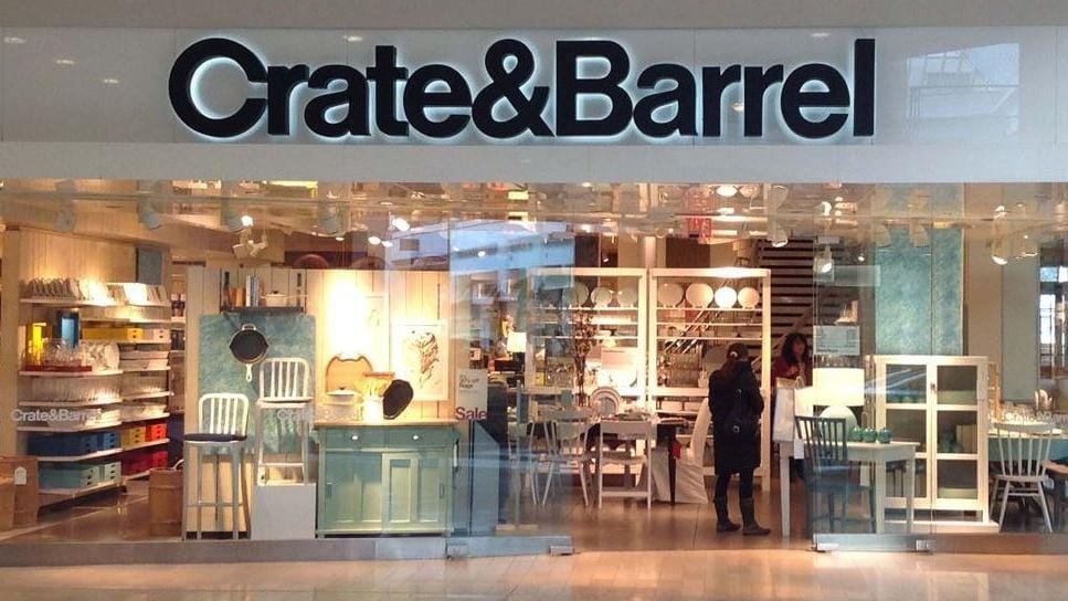 Crate & Barrel store