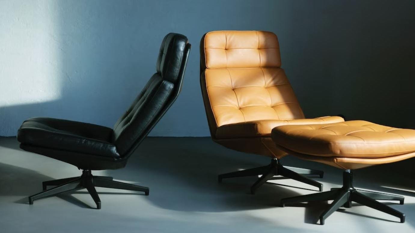 Ikea leather chair uae