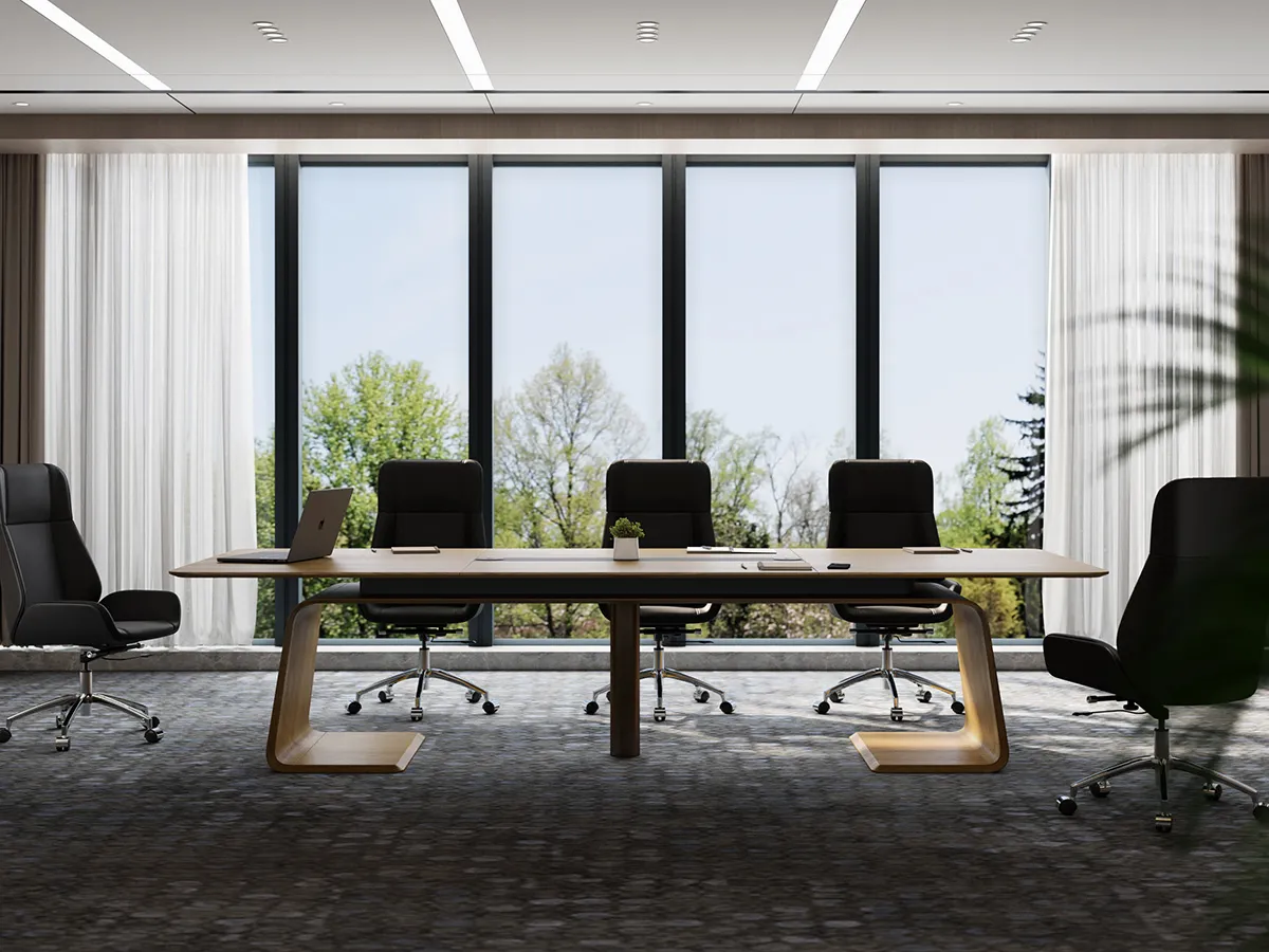 Lumodesk conference room layout