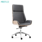 Meet&Co Leather Swivel Chair