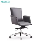 Meet&Co Big and Tall Swivel Leather Chair