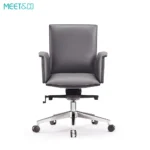 Meet&Co Big and Tall Swivel Leather Chair