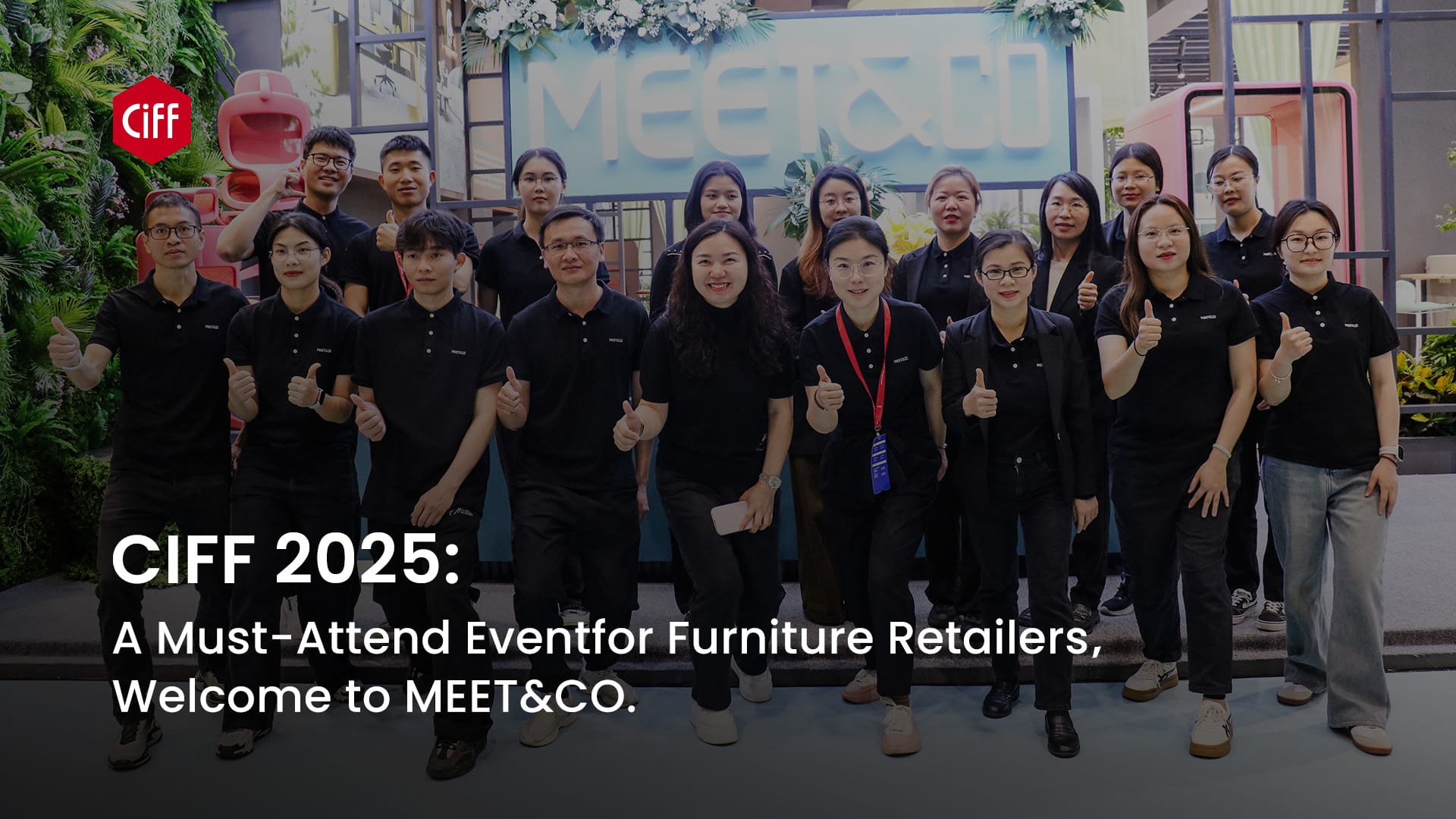 Meet&Co team members at 2025 CIFF