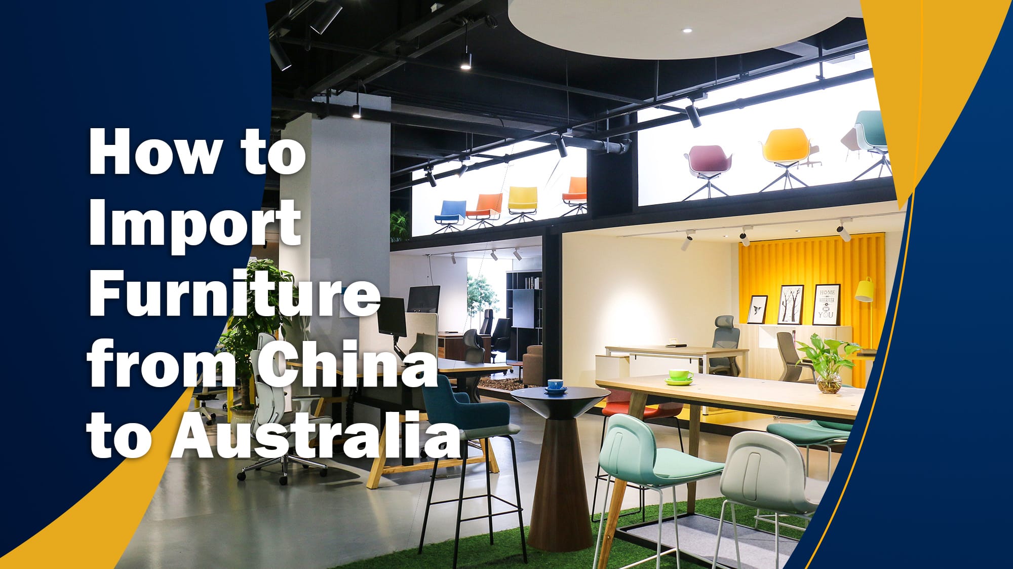 how to import furniture from china to australia