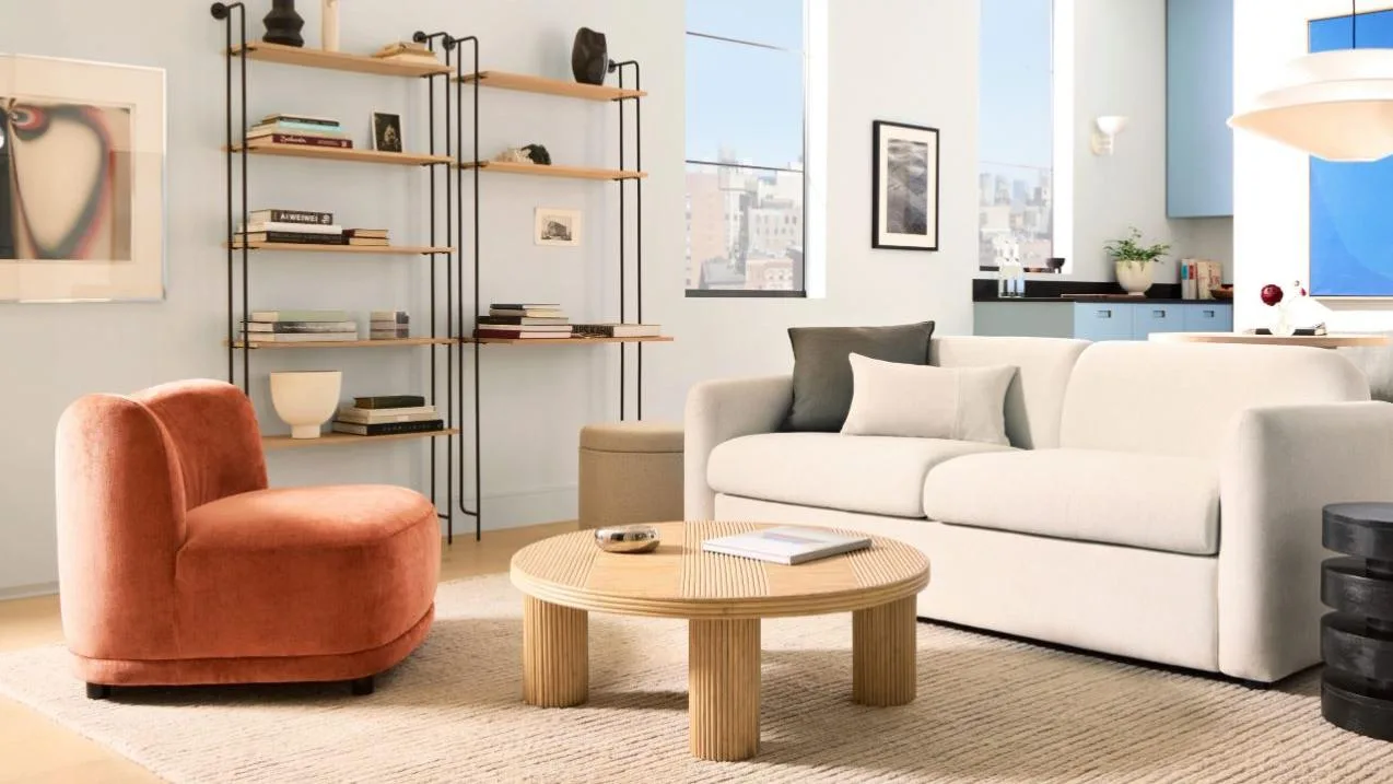 West Elm sofa