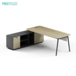 Mesa executiva em formato de L Linora B