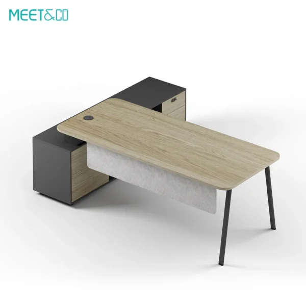 Linora B L-Shaped Executive Desk Gallery