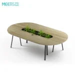 Linora B Oval Conference Table Gallery