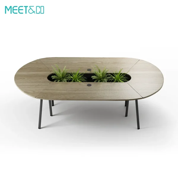 Linora B Oval Conference Table
