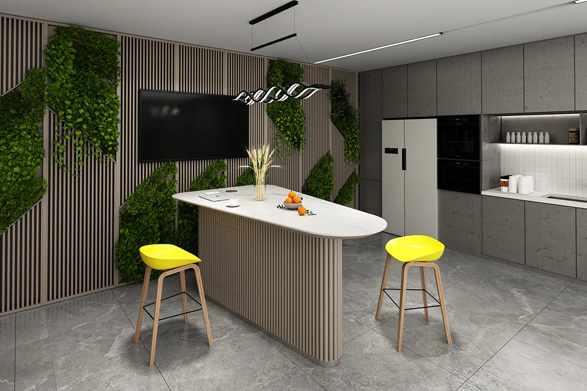 BOAO B Bar Table Scene Image Three