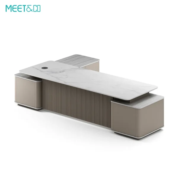 BOAO B L-Shaped Executive Desk Gallery Three