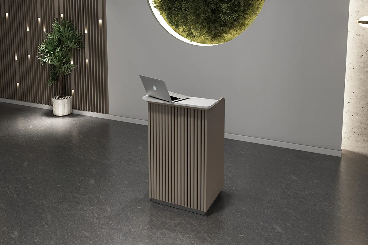 BOAO B Podium Table Scene Image One