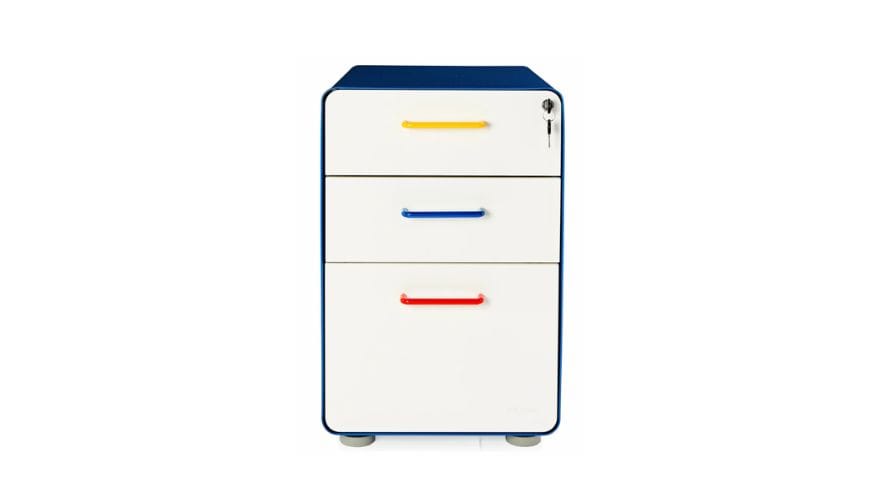 Poppin Stow's 3-Drawer File Cabinet