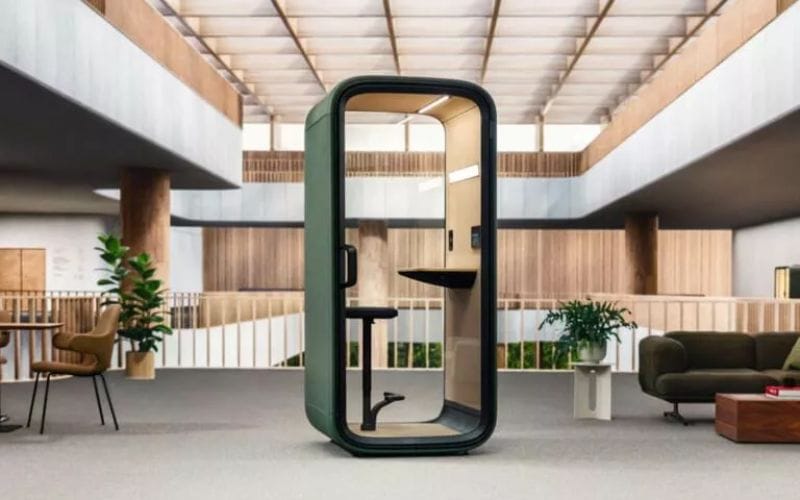 Framey one compact office booth