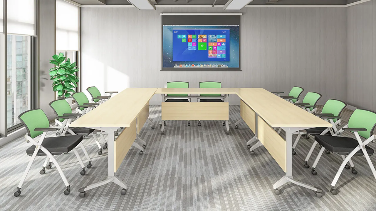 Meet&Co Modular Training Table with Wheels Sceen Image One