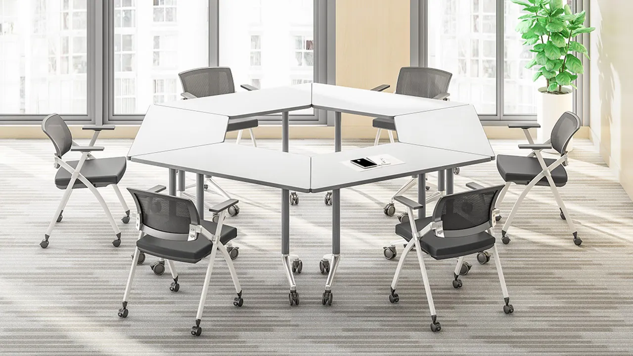 Meet&Co Mobile Foldable Training Table Sceen Image Two