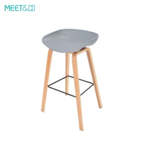 Meet&Co Wooden Bar Chair