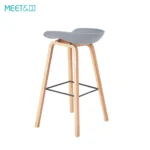 Meet&Co Wooden Bar Chair