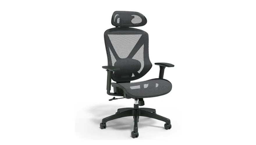 Cadeira de escritório giratória ergonômica em tela Staples Dexley
