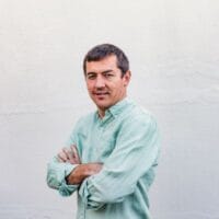 man crossing his arms