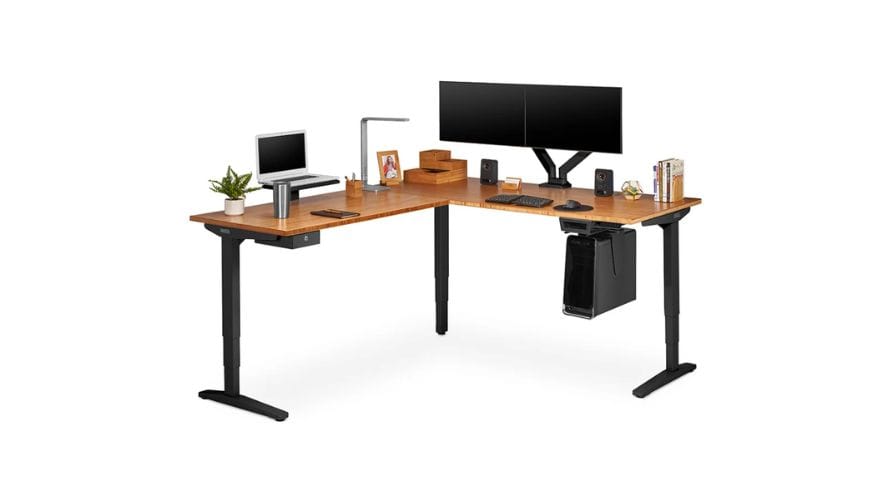 UPLIFT L-Shaped Standing Desk
