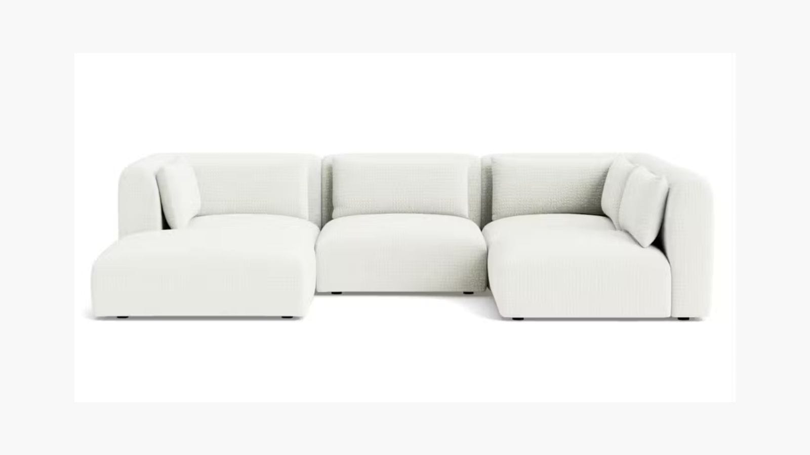 Carin Modular U-Sofa Bumper Sectional