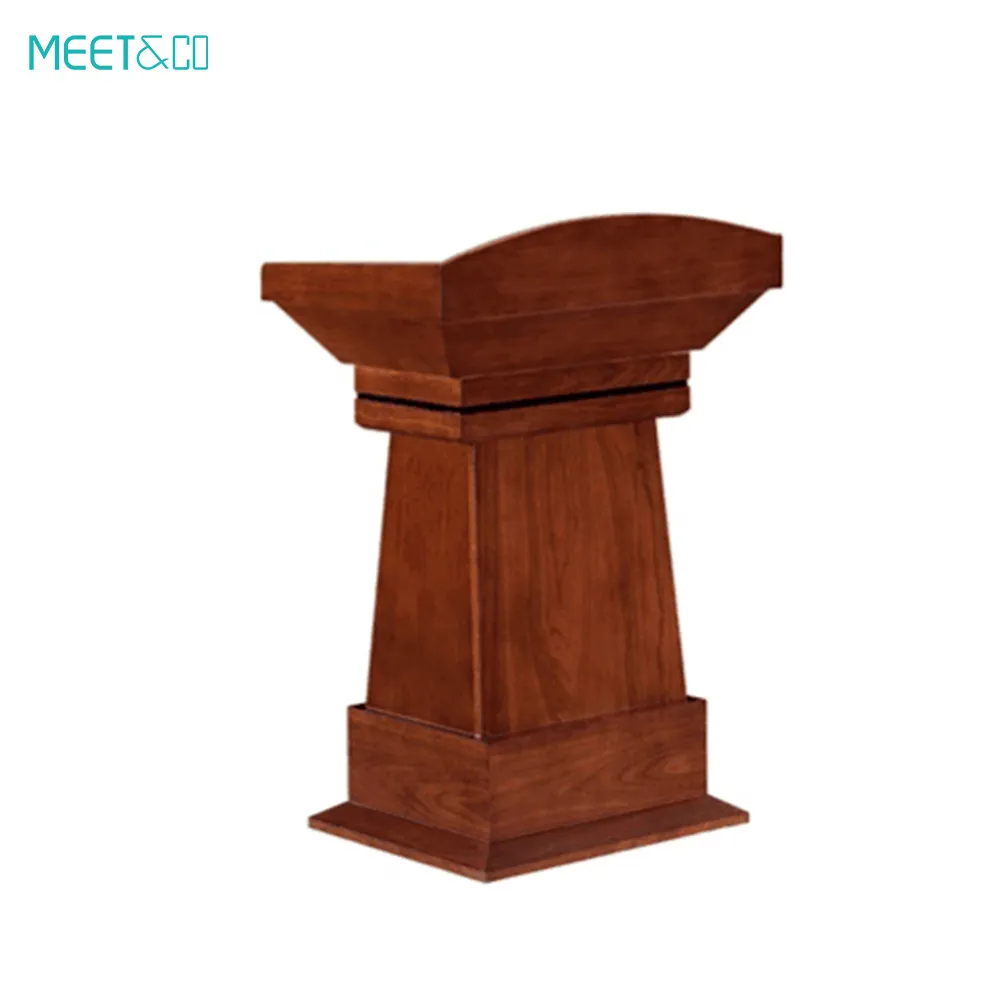 Meet&Co Solid Wood Podium Stand
