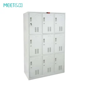 9-Door Metal Storage Cabinet