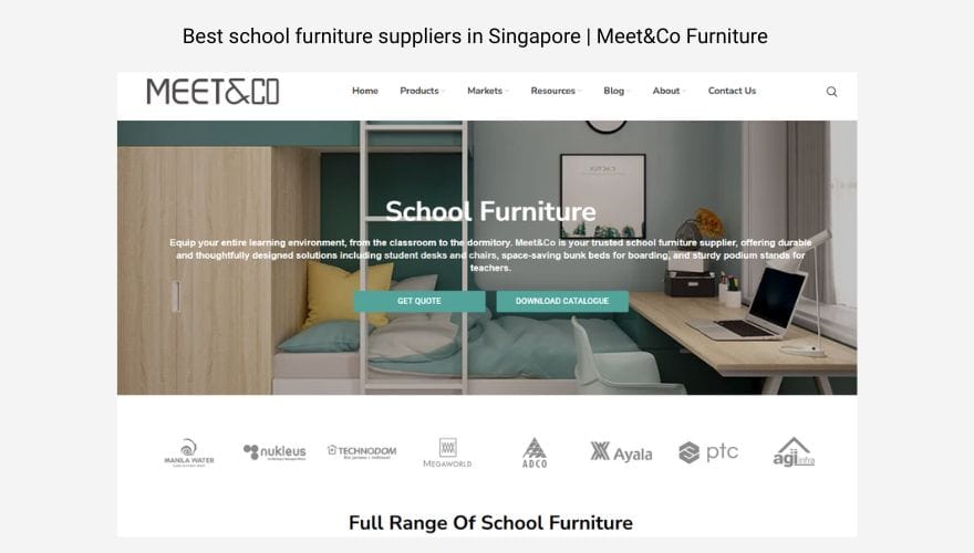 Meet&Co Furniture school furniture supplier