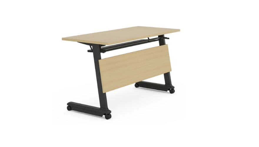 Meet&Co Wood Training Table with Wheels