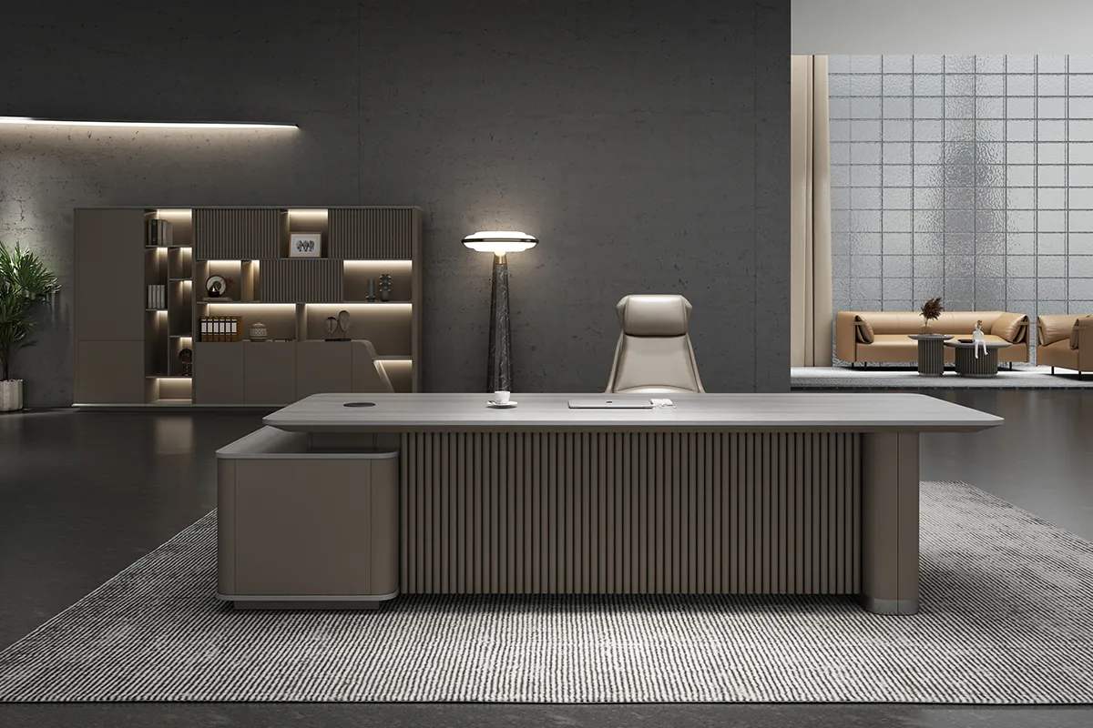 BOAO A L-Shaped Executive Desk