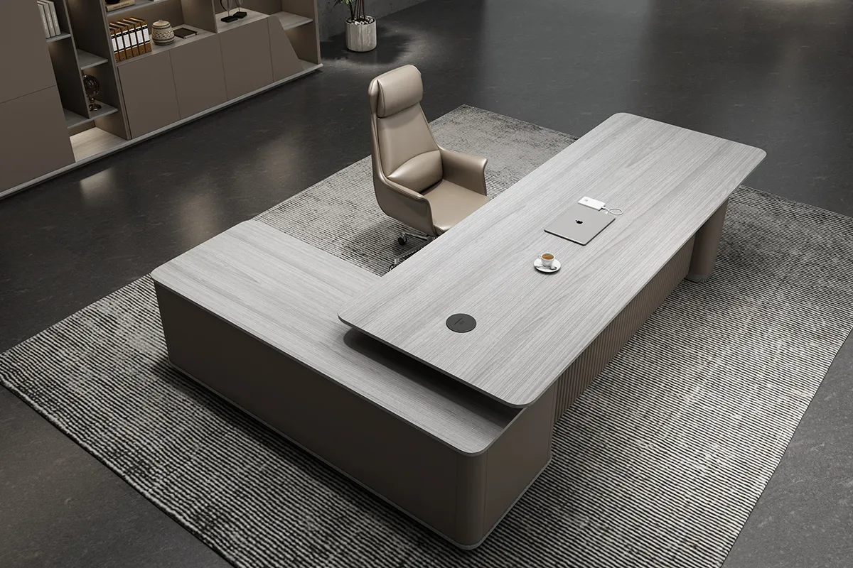 BOAO A L-Shaped Executive Desk