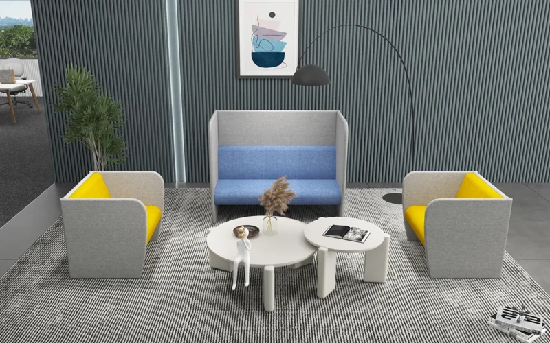 COVE Low-Back Panel Sofa Sceen Image 1