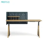 Sendi E Standing Desk with Corner Shelf