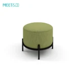 Verta Round Sofa Ottoman