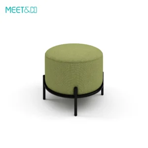 Verta Round Sofa Ottoman