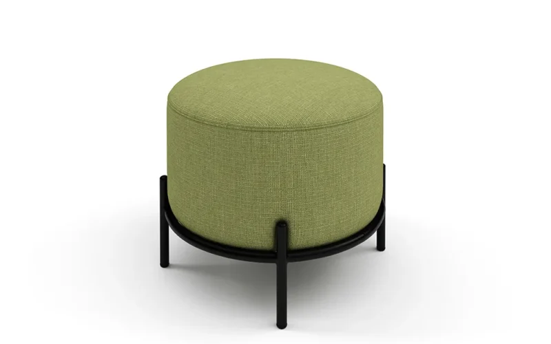 Verta Round Sofa Ottoman