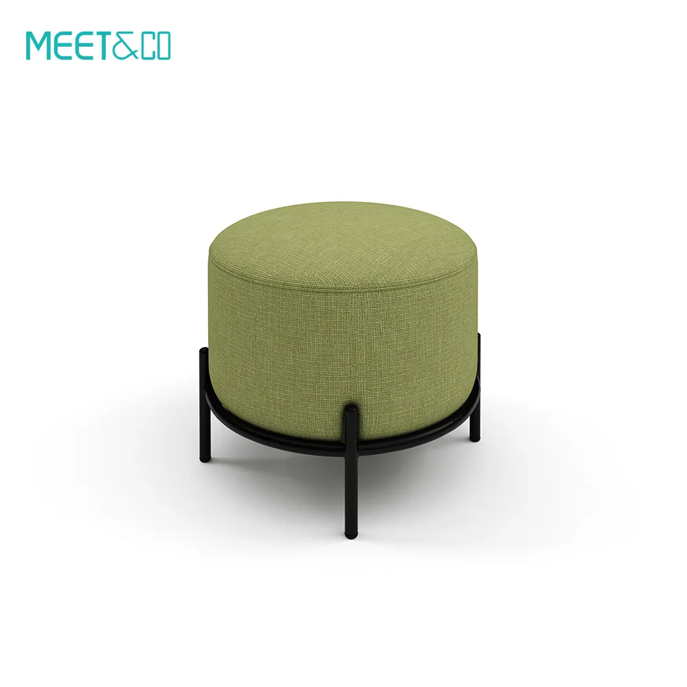 Verta Round Sofa Ottoman