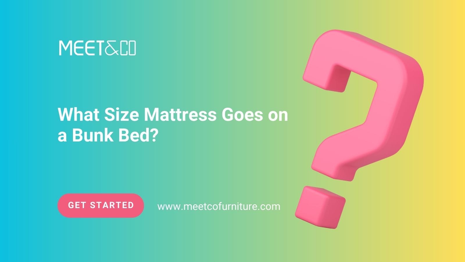 What size mattress goes on a bunk bed