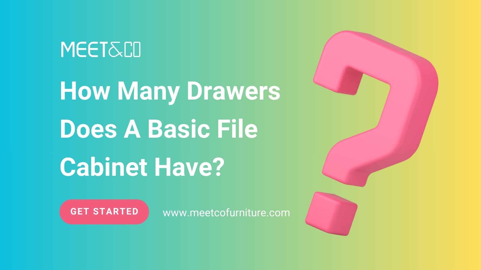 How Many Drawers Does A Basic File Cabinet Have?