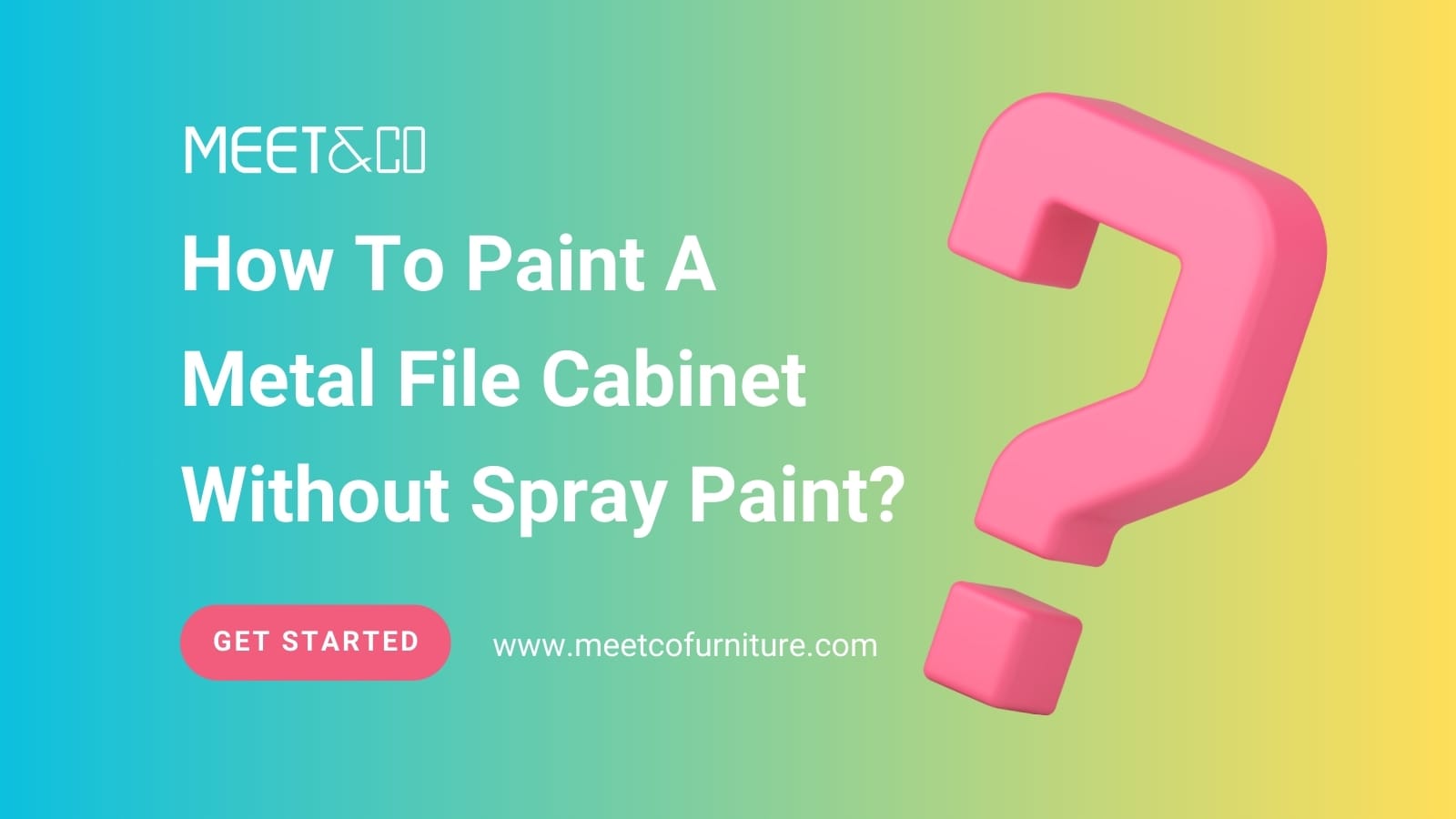 How To Paint A Metal File Cabinet Without Spray Paint?