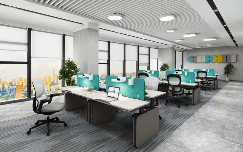 Melhor mesa elétrica com altura ajustável - Mesa de pé Sendi Série C