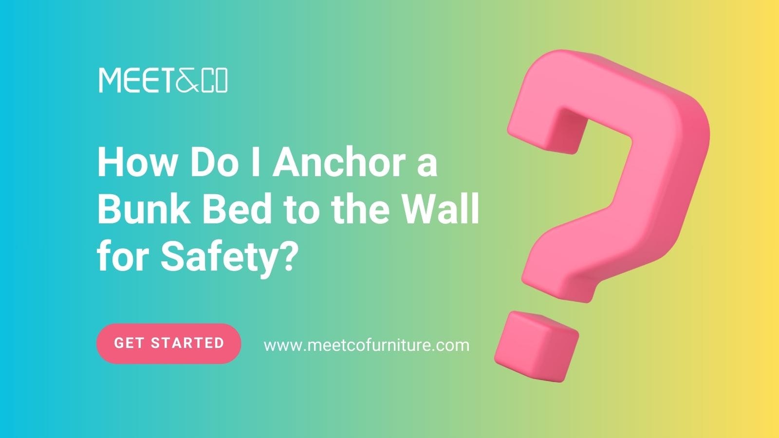 anchor a bunk bed