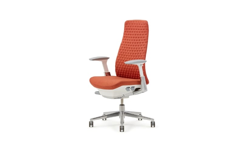 Ergonomic office chair with lumbar support design