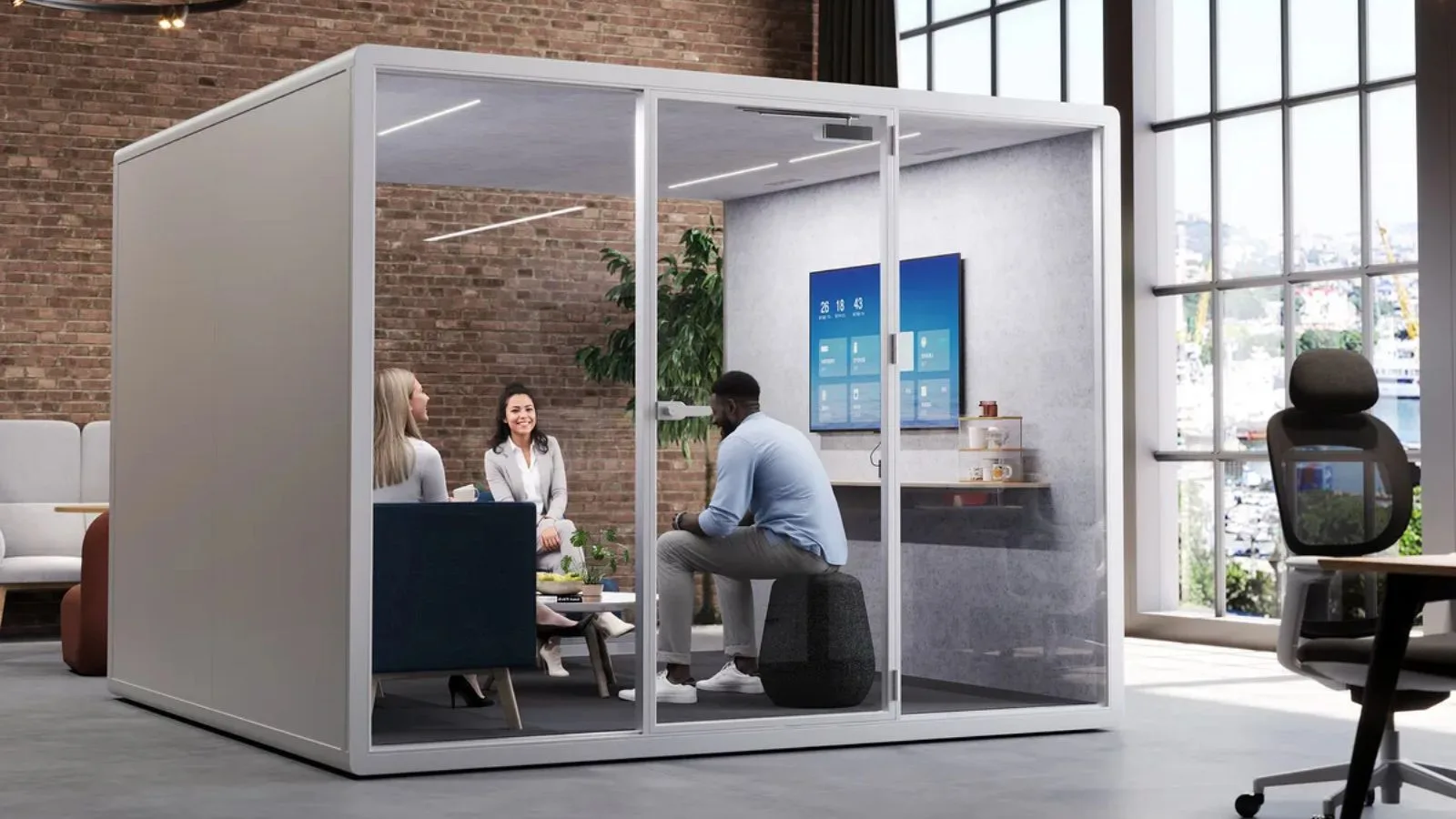 Cabine de reunião moderna Meet&Co