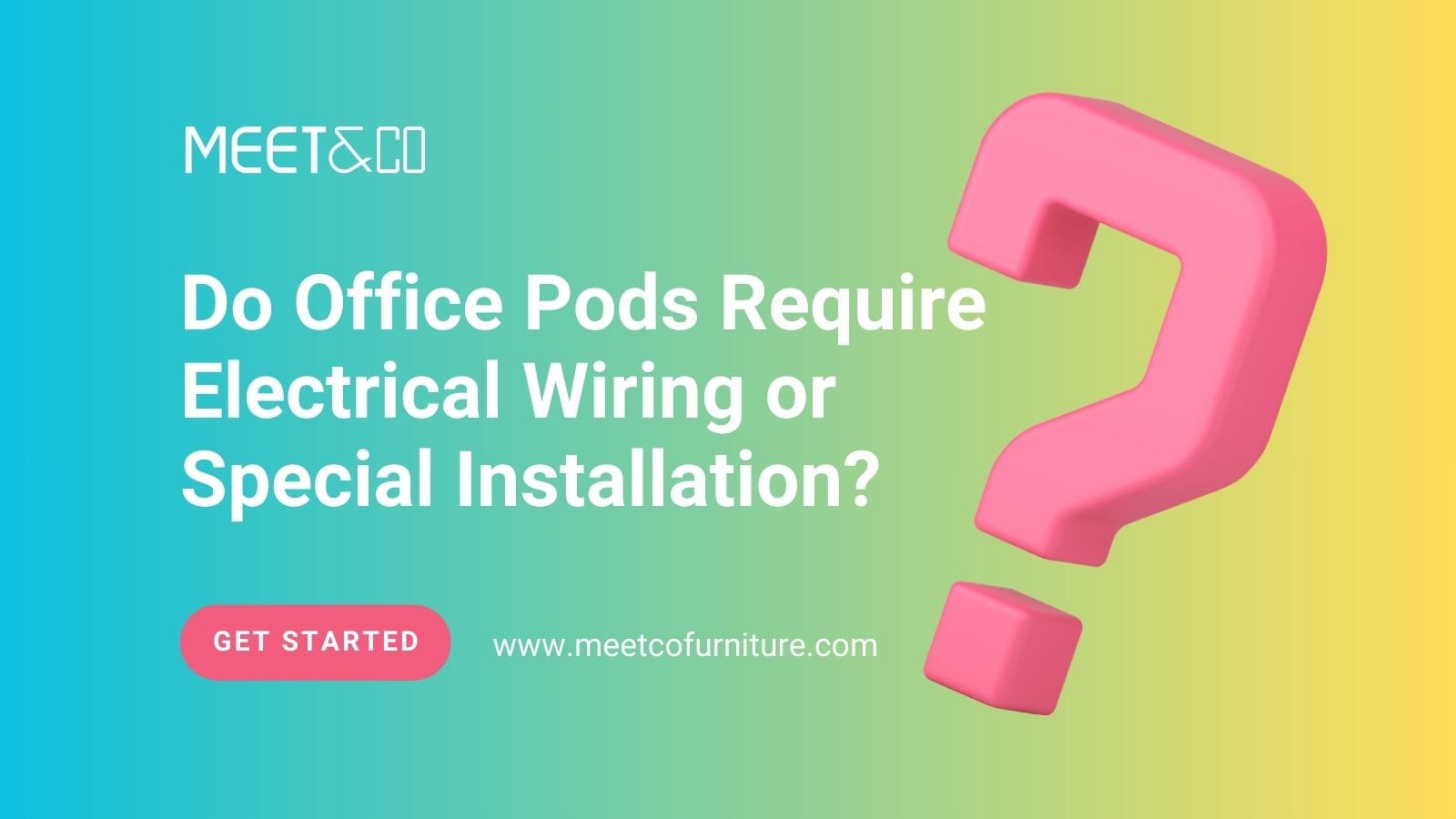 Do Office Pods Require Electrical Wiring or Special Installation
