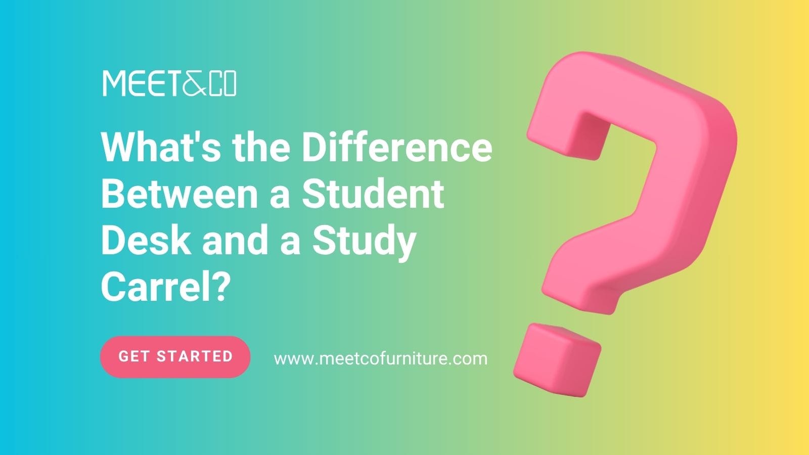 What's the Difference Between a Student Desk and a Study Carrel?