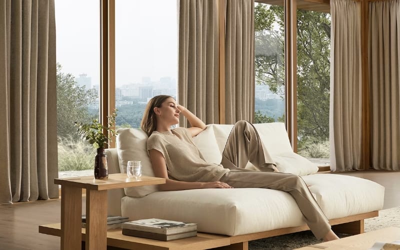 Armless Minimalist Sofa